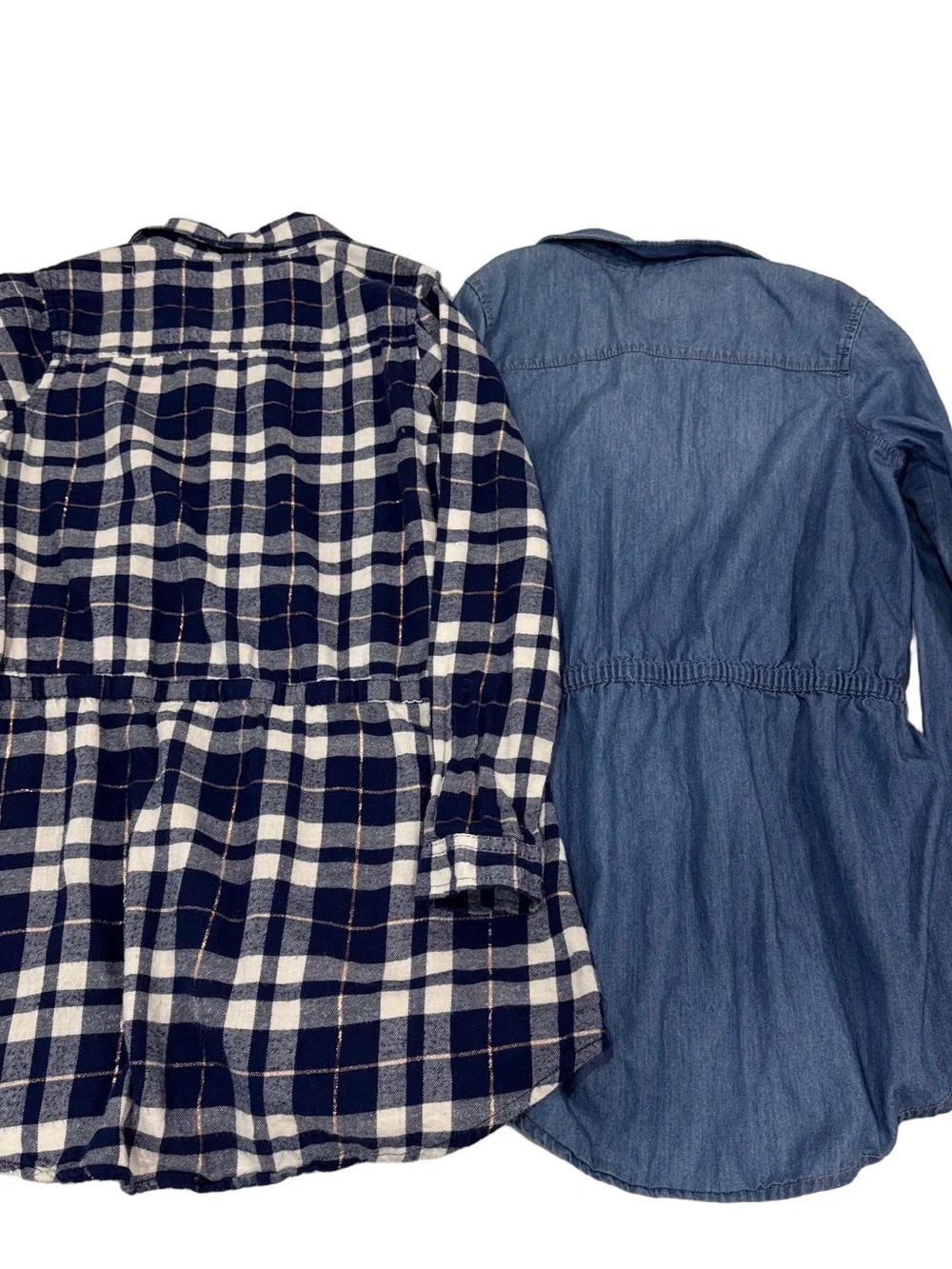 OshKosh girls long-sleeve shirt dresses/tunic featuring cinch-waist size size 12